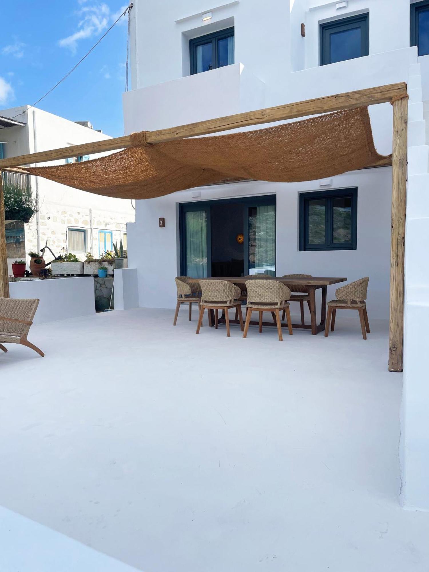 GIANNAS APARTMENTS Faros Sifnos Exterior foto
